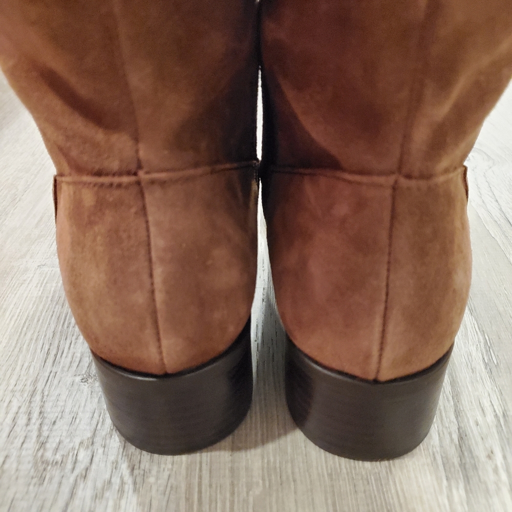 NWT Born Cotto Brown Suede Tall Boots - Picture 4 of 9
